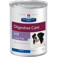 Hill's вет.консервы консервы для лечения заболеваний ЖКТ у собак, низкокалорийные,  I/D Low fat