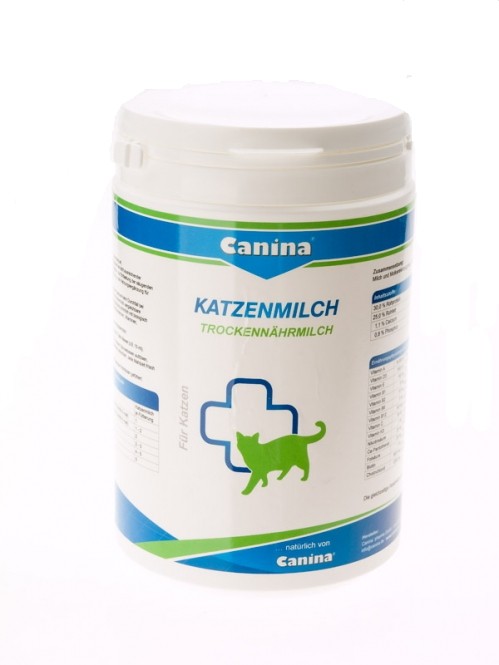 Canina Katzemilch (Катценмильх) - заменитель материнского молока для котят 450 г 