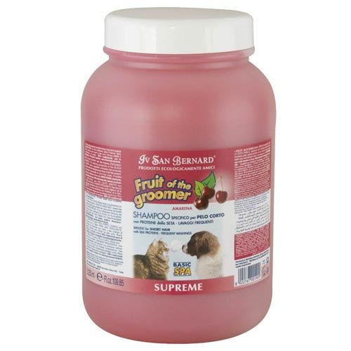 Iv San Bernard Black Cherry Shampoo /Шампунь для короткой шерсти Черная вишня с протеинами шелка