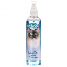 Bio Groom Clean Kitty Waterless / Шампунь для кошек без смывания 236мл