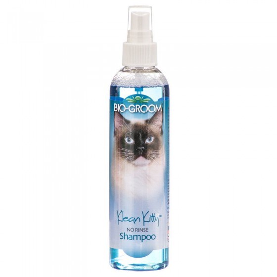 Bio Groom Clean Kitty Waterless / Шампунья для кошек без смывания 236мл 