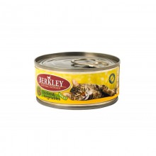 Berkley консервы для кошек с цыпленком и овощами, Adult Chicken&Vegetables