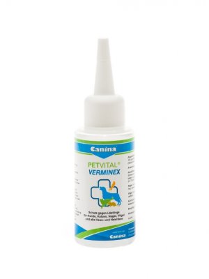 Canina Petvital Verminex/ ΠΠ΅ΡΠΌΠΈΠ½Π΅ΠΊΡ Π°Π½ΡΠΈΠΏΠ°ΡΠ°Π·ΠΈΡΠ°ΡΠ½ΡΠ΅ ΠΊΠ°ΠΏΠ»ΠΈ Π΄Π»Ρ Π΄ΠΎΠΌΠ°ΡΠ½ΠΈΡ
ΠΆΠΈΠ²ΠΎΡΠ½ΡΡ
50 ΠΌΠ»