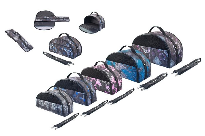 Yami-Yami Овальная сумка-переноска "Лайт бокс" 38х18х21см