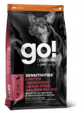 GO Sensitivity Limited Ingredient Grain Free Salmon Recipe DF 24/12 / Беззерновой сухой корм с лососем для щенков и собак с чувствительным пищеварением