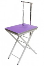 Komondor Стол выставочный 60*45*h73-92 см, цвет фиолетовый