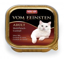 Animonda  Vom Feinsten Adult/ Консервы для взрослых кошек коктейль из разных сортов мяса 100г