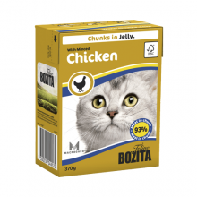 Bozita Kitten With Chicken/ Кусочки с курицей в желе для котят 370г