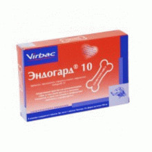 Эндогард 10 антигельминтный препарат для собак 6 таблеток