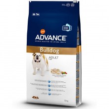 Advance Bulldog Adult/ Сухой корм для собак породы бульдог 12кг