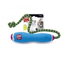 GiGwi Игрушка для собак Палка из теннисного фетра с веревкой средняя 20 см