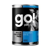 GO Natural GO! Grain Free Chicken Pate DF/ Консервы беззерновые с курицей для собак 400г