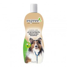 Espree Classic Care Aloe Oatbath Medicated Shampoo / Шампунь с алоэ и протеинами овса для собак и кошек 355мл