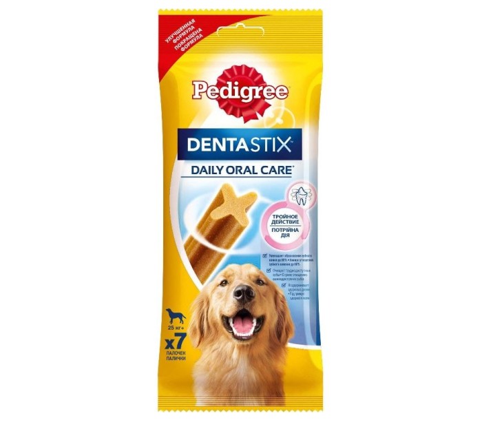 Лакомство для собак крупных пород Pedigree DentaStix  